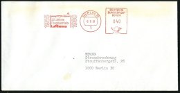 1 BERLIN 15/ 1955 1980/ 25 Jahre/ Flugbetrieb/ Lufthansa 1981 (5.6.) AFS = 2mot. "Corvair" Klar Auf Orts-Bf., Die... - Other & Unclassified