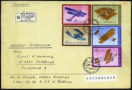 UdSSR 1975 (13.3.) Russische Pionier-Flugzeuge 1882 - 1914, Kompl. Satz Klar Gest. + Provis. Lettischer RZ:... - Other & Unclassified