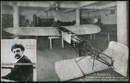 GROSSBRITANNIEN 1909 Foto-Ak: Blériots Aeroplan In London Am Morgen Des 26.7.1909 , Ungebr. (Verl.... - Other & Unclassified