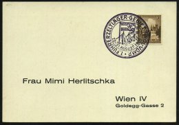 VOMP/ 1.FÜHRERZELTLAGER GEBIET TIROL 1938 (Aug.) Seltener, Viol. SSt = Hitlerjugend-Flagge (+ Zelte) Klar... - Other & Unclassified