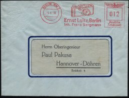 BERLIN NW7/ Ernst Leitz../ Inh.Franz Bergmann 1938 (5.1.) Sehr Dekorat. AFS = "Leica"-Kleinbild-Kamera Klar Auf... - Other & Unclassified