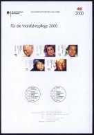 B.R.D. 2000 (Okt.) Wofa, Kompl. Satz Filmschauspieler Alle Mit Amtl. Handstempel  "M U S T E R" = L. Palmer, C.... - Sonstige & Ohne Zuordnung