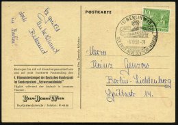 (1) BERLIN W 15/ Schwarzwaldmädel/ DER ERSTE NEUE DEUTSCHE FARBFILM 1950 (6.10.) Seltener SSt = Brandenbg. Tor... - Other & Unclassified