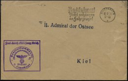 STUTTGART 9/ E/ Radfahrer!/ Nicht Anhängen/ An Fahrzeuge! 1935 (10.12.) MWSt + HdN: FdAR/Wehrbereichskdo. Klar... - Other & Unclassified