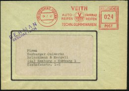 (16) HÖCHST (ODENW)/ VEITH/ AUTO-/ REIFEN/ FAHRRAD/ REIFEN/ TECHN.GUMMIWAREN 1947 (4.7.) Seltener AFS-Typ... - Other & Unclassified