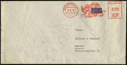 BIELEFELD 2/ Meister In Aller Welt 1949 (8.12.) Dekorat. AFS = Kopf Radrennfahrer Mit Lorbeer (u. Globus) Aug 2 Pf.... - Other & Unclassified