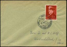 BERLIN/ A/ EUROPAS EINHEITSFRONT GEGEN DEN BOLSCHEWISMUS 1941 (25.11.) SSt = Europakarte (mit Ost-Europa) EF 12 Pg.... - Other & Unclassified