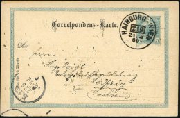 ÖSTERREICH 1900 (21.5.) Bahnpost-1K: HAINBURG - WIEN/219 Klar Auf Ausl.-P 5 H. KFJ-Torbogen (aus... - Other & Unclassified