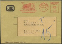 (1) BERLIN SW 61/ Verwaltung Des Ehem.Reichsbahnvermögens/ (Vorratsvermögen) In Westberlin 1962 (10.7.)... - Other & Unclassified