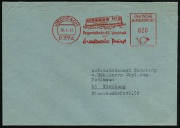 8374 VIECHTACH/ Regentalbahn AG../ Und/ Granitwerke Prünst 1963 (30.4.) Dekorat. AFS = Motor-Triebwagen (der... - Other & Unclassified