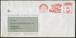 3 HANNOVER-BUCHHOLZ/ Läufer/ Radiert Alles 1966 (27.6.) Dekorat. AFS = 3 Radiergummis (dabei Runder... - Other & Unclassified