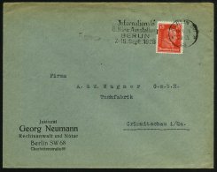 BERLIN SW/ *68b/ Jnternat./ 6.Büro-Ausstellung/ ..7.-16.Sept. 1928 (14.9.) Seltener MWSt Klar Auf Firmen-Bf.... - Other & Unclassified