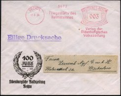 VECHTA/ Pflegestätte Des/ Heimatsinnes/ Verlag Der/ Oldenburgischen/ Volkszeitung 1934 (7.3.) AFS Klar Auf... - Other & Unclassified