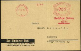 FRANKFURT (MAIN)/ 1/ Frankfurter Zeitung/ Das/ Deutsche/ Wirtschaftsblatt 1932 (27.2.) AFS (abgenutzte Maschine)... - Other & Unclassified