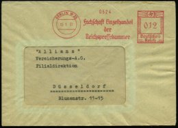 BERLIN W35/ Fachschaft Einzelhandel/ Der/ Reichspressekammer 1937 (15.1.) Seltener AFS , Klar Gest. Fernbf., =... - Other & Unclassified