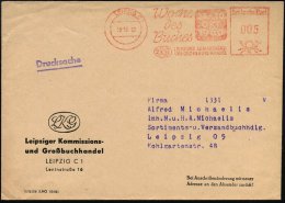 LEIPZIG C1/ Woche/ Des/ Buches/ 23.-30./ OKT./ 1960/ LKG.. 1960 (18.10.) Seltener AFS (Monoggr.-Logo) Nur Kurze... - Other & Unclassified