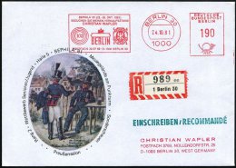 1000 BERLIN 30/ BEPHILA´81.. 1981 (24.10.) AFS 190 Pf. = Brandenbg. Tor (+ Preuss.Ringstpl. "103"... - Other & Unclassified