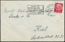BERLIN O17/ Oo/ Besucht/ Die Küche Der Welt/ 7.-18.Okt. 1936 (11.10.) MWSt = Brandenbg. Tor (+ Koch) Klar... - Other & Unclassified
