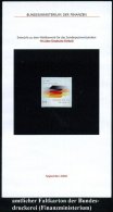 B.R.D. 2000 (Sept.) 110 Pf. "10 Jahre Deutsche Einheit", 33 Verschiedene Color-Alternativ-Entwürfe Der... - Other & Unclassified