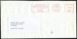 1100 BERLIN/ MINISTERIUM FÜR/ VERKEHRSWESEN DER DDR.. 1990 (14.8.) AFS 050 Pf. VGO = Minister Krause... - Other & Unclassified