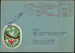 LEIPZIG W 35/ Blechwarenfabrik/ ..Dr.Seyde & Pfützner.. 1952 (20.9.) AFS + Ovale, Amtl.... - Other & Unclassified