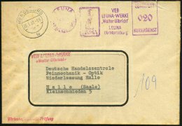 LEUNA/ (KR MERSEBURG)/ VEB/ LEUNA-WERKE/ "Walter Ulbricht"../ ZKD 1961 (26.5.) Lila ZKD-AFS + 2K: MERSEBURG/ Tu +... - Other & Unclassified