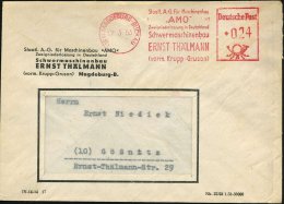 (19b) MAGDEBURG-BUCKAU/ Staatl.A.G.f.Maschinenbau/ "AMO"/ Zweigniederlassung Deutschland/  Schwermaschinenbau/... - Other & Unclassified