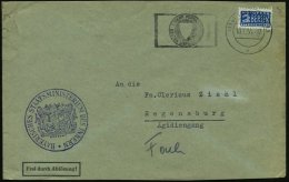 (13b) MÜNCHEN 23/ A/ EIGENE VORSICHT/ BESTER UNFALLSCHUTZ 1951 (10.1.) MWSt AUF EF 2 Pf. NoB + Frei Durch... - Other & Unclassified