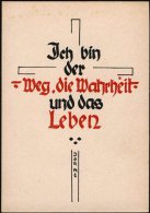 KONTROLLRAT 1946 (ca.) 8 Verschiedene Segenskarten Der Oekumenischen Kommission Für Die Pastoration D.... - Other & Unclassified