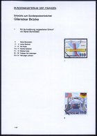 B.R.D. 1997 (Nov.) 110 Pf. "Glienicker Brücke", 24 Verschied. Alternativ-Color-Entwürfe D.... - Other & Unclassified
