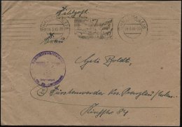 (10) HALLE (SAALE)8/ B/ Jugend/ Aufs/ Meer! 1945 (4.3.) BdMWSt + 6 Horizont. Linien = Schnellboot + Viol. 1K-HdN:... - Other & Unclassified