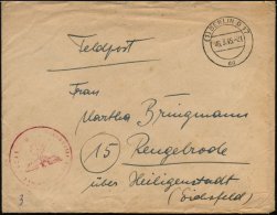 (1) BERLIN O 17/ Dd 1945 (6.3.) 2K + Roter 1K-HdN: Fp. Nr. 46 245 = Sammel-Sanitäts-Park + Rs. Hs. Abs.:... - Other & Unclassified