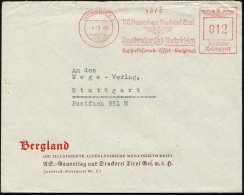 INNSBRUCK 2/ NS.Gauverlag U.Druckerei Tirol/ Jnnsbrucker Nachrichten.. 1940 (4.10.) Seltener AFS (NS-Adler) Klar... - Other & Unclassified