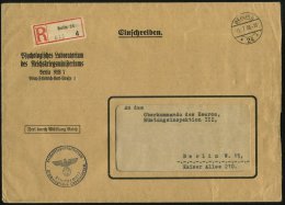 BERLIN/ *24h 1938 (11.7.) 1K-Steg + RZ: Berlin 21/d + Viol. 1K-HdN: Reichskriegsministerium/ Psychologisches... - Other & Unclassified