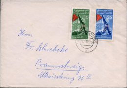 D.D.R. 1959 (8.1.) 10 Pf. U. 25 Pf. Sowjet.Oktoberrevolution, Kompl.Satz = Einzige Von John Heartfield = Helmut... - Other & Unclassified