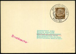 BERLIN-CHARLOTTENBURG 5/ Ausstellung/ Das Wunder Des Lebens 1935 (24.3.) Seltener SSt = Ausstellung Zur... - Other & Unclassified