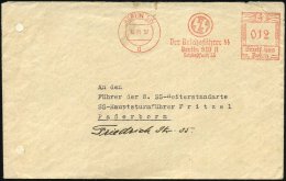 BERLIN SW 11/ S S/ Der Reichsführer SS/ Berlin SW 11/ Schließfach 35 1937 (16.11.) Seltener U. Gesuchter... - Other & Unclassified