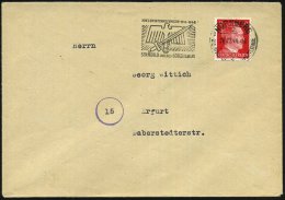 NÜRNBERG/ 2/ E/ DSDR/ KRIEGSWINTERHILFSWERK 1944-45.. 1944 (28.12.) MWSt = WHW-Adler (mit Schwert) Fernbf.... - Other & Unclassified