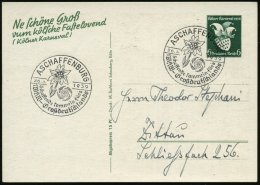 ASCHAFFENBURG/ Schaffende Sammeln Für´s/ WHW.. 1939 (26.5.) SSt = Edelweiß, KdF-Logo Auf Sonder-P... - Other & Unclassified