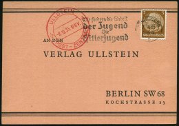 HEIDELBERG/ I/ Wir Fordern Die Einheit/ Der Jugend/ Die/ Hitlerjugend 1935 (7.10.) Seltener MWSt Auf... - Other & Unclassified
