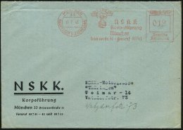 MÜNCHEN/ 33/ HDB/ N S K K/ Korpsführung.. 1943 (17.7.) Seltener AFS (NSKK-Abzeichen) Klar Gest.... - Other & Unclassified