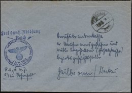 ROSENFELD/ (Württ) 1941 (16.10.) 1K-Steg + Bl. HdN: Reichsarbeitsdienst/Lager 122-5/ ..für D.weibl.... - Other & Unclassified