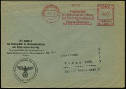 BERLIN-CHARLOTTENBURG 2/ Reichsanstalt/ Für Arbeitsvermittlung/ U.Arbeitslosenversicherung/... - Other & Unclassified