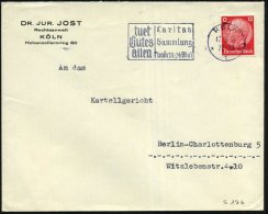 KÖLN/ *1e/ Tuet/ Gutes/ Allen/ Caritas/ Sammlung/ Vom 18.-24.Mai 1935 (Mai) Sehr Seltener MWSt Klar Auf... - Other & Unclassified