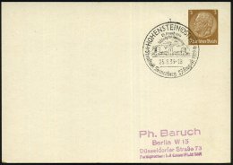 HOHENSTEIN (OSTPR)/ 27.Aug.1914/ Schlacht Bei Tannenberg/ Staatsakt.. 1939 (25.8.) SSt = Mausoleum Hindenburgs Auf... - Other & Unclassified