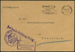 Berlin NW 7 1932 (28.4.) Dienstbf.: Deutsches Generalkonsulat Charkow (rs. Abs.-Vordr.!) 1L: FdAR + 1K-HdN:... - Other & Unclassified