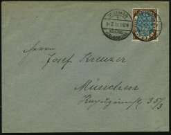 WEIMAR/ B/ NATIONAL=/ VERSAMMLUNG 1919 (1.7.) SSt Auf EF 15 Pf. Nat.-Vers. = Ersttag! (Mi.108 EF) Bedarfs-FDC (Bo.2... - Other & Unclassified