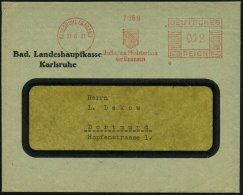 KARLSRUHE (BADEN)/ 1/ Badisches Ministerium/ Der Finanzen 1932 (21.6.) AFS Aus Dem Krisenjahr 1932, über 6... - Other & Unclassified
