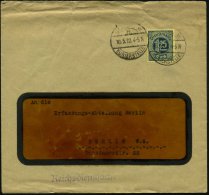 BERLIN W/ 8/  K U R I E R S T E L L E 1922 (10.5.) 1K-Steg = Hauspostamt Auswärtiges Amt, 2x Auf EF Dienst... - Other & Unclassified