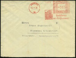 HAMBURG/ 36/ Hochhaus/ Am Holstenwall 1931 Dekorat. AFS = Gewerkschafts-Hochhaus (der D.H.V. =... - Other & Unclassified